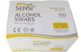 Sensi Alkohol Swab (per Dos)